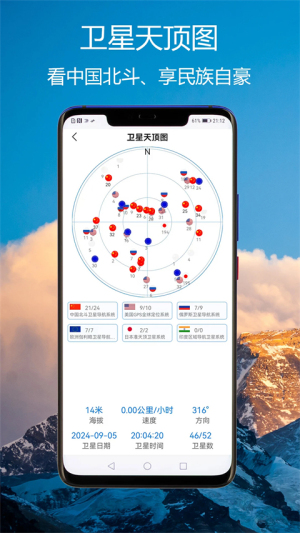 GPS海拔指南针