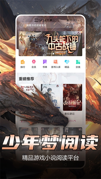 少年梦阅读华为版